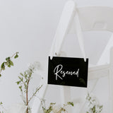 Reserved Row | THE ELLE