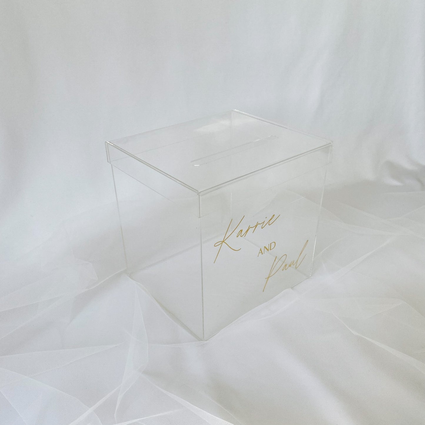 Acrylic Card Box