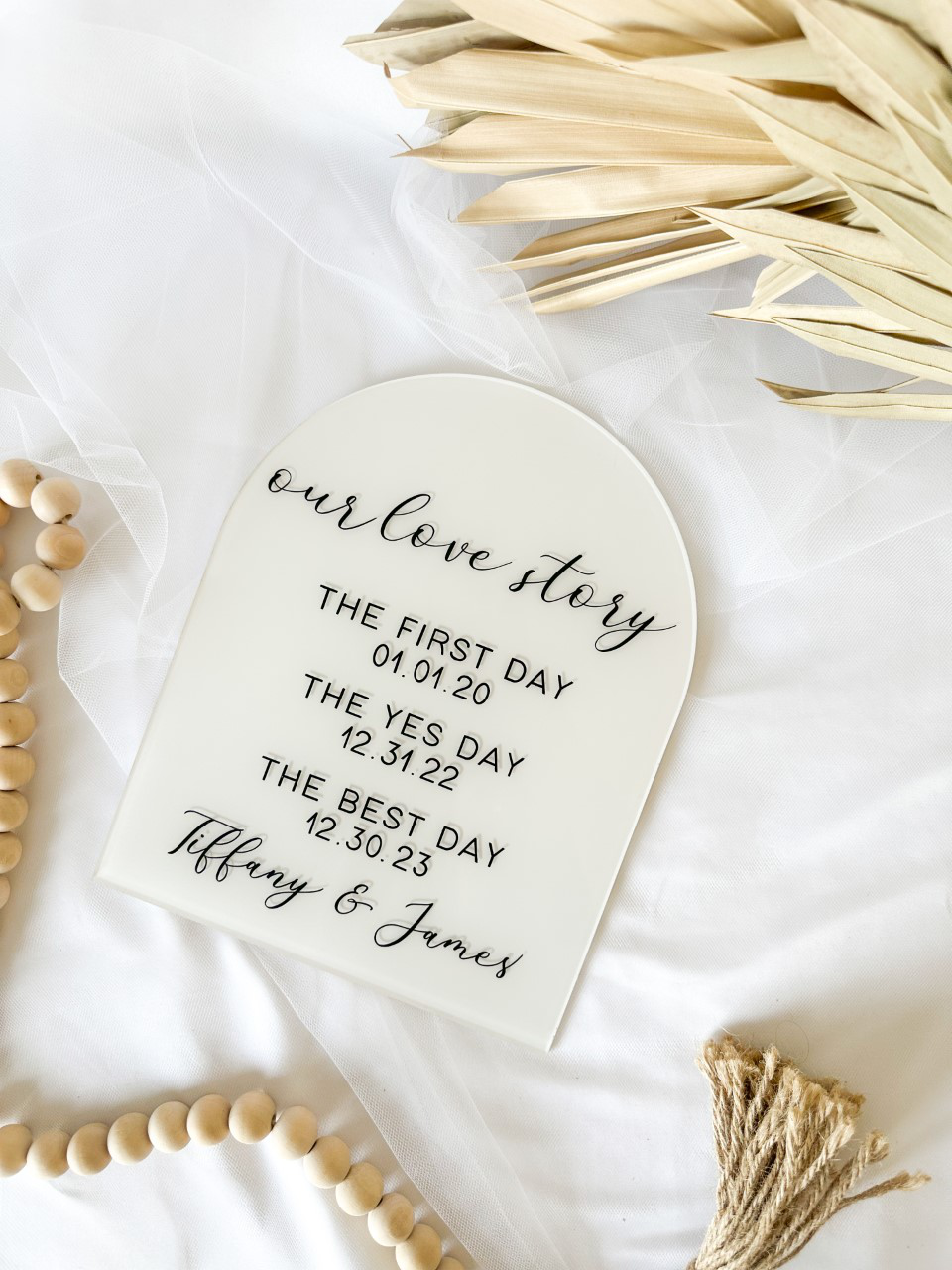 Our Love Story Sign