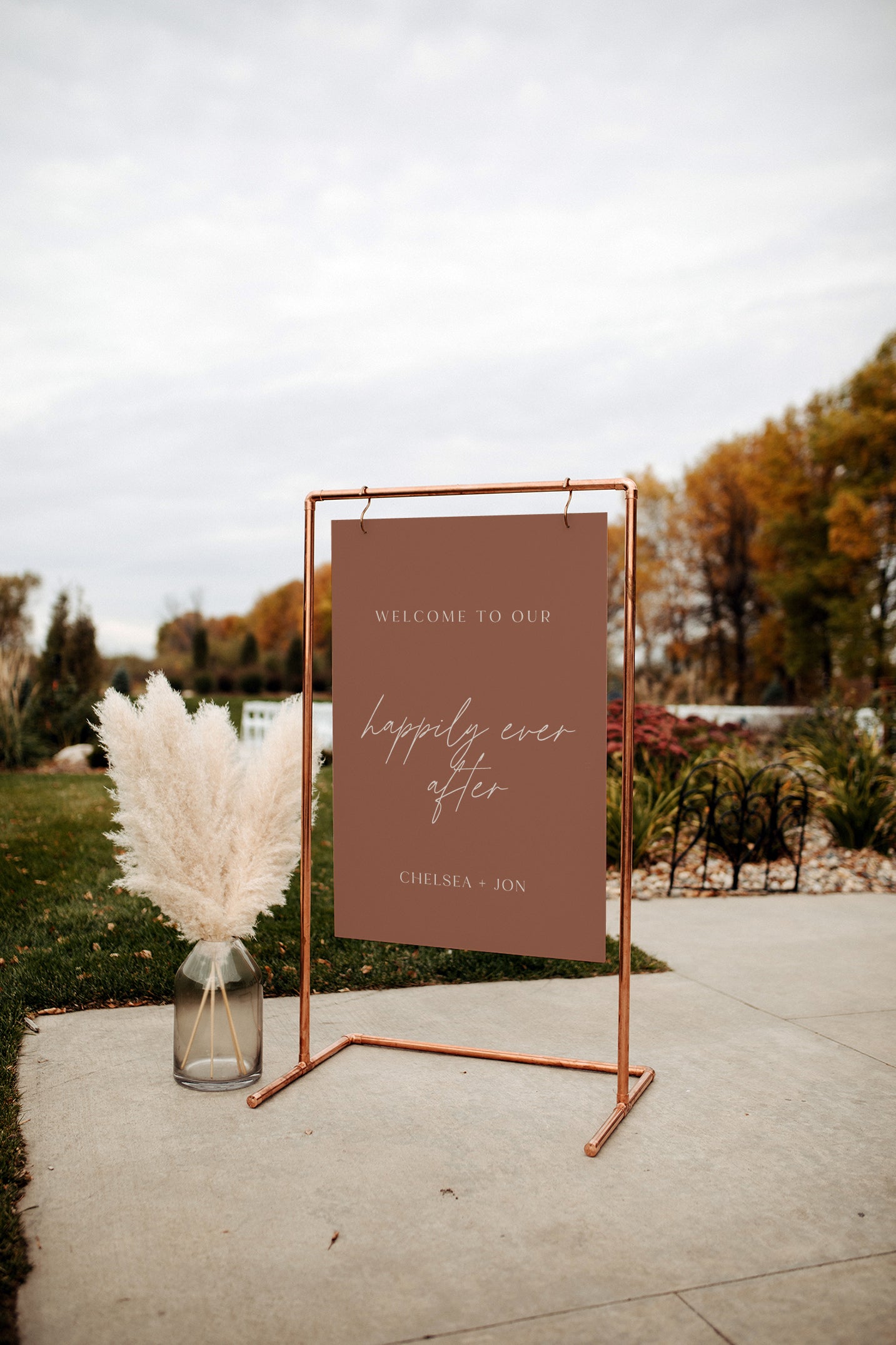 Acrylic Welcome Sign