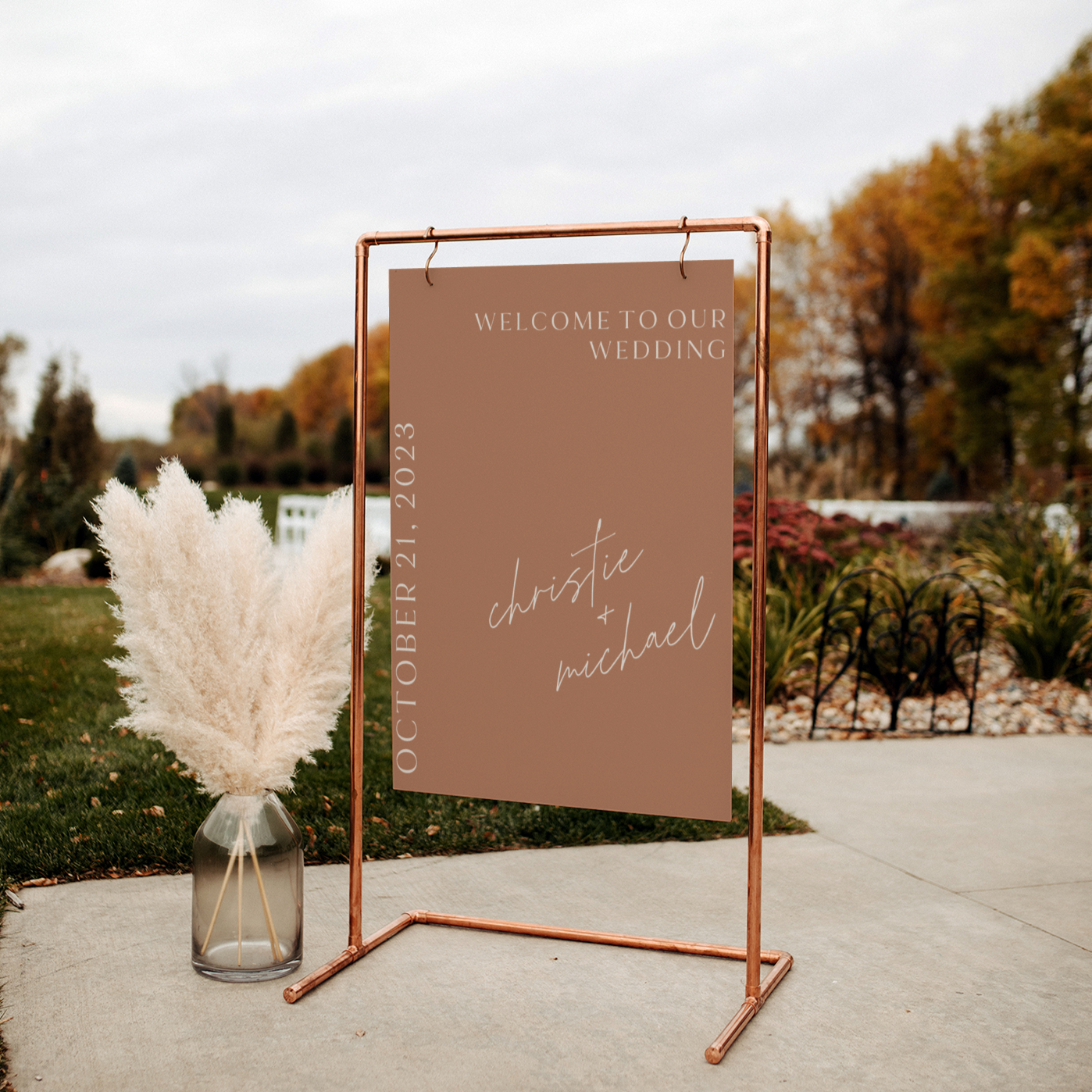 Acrylic Welcome Sign