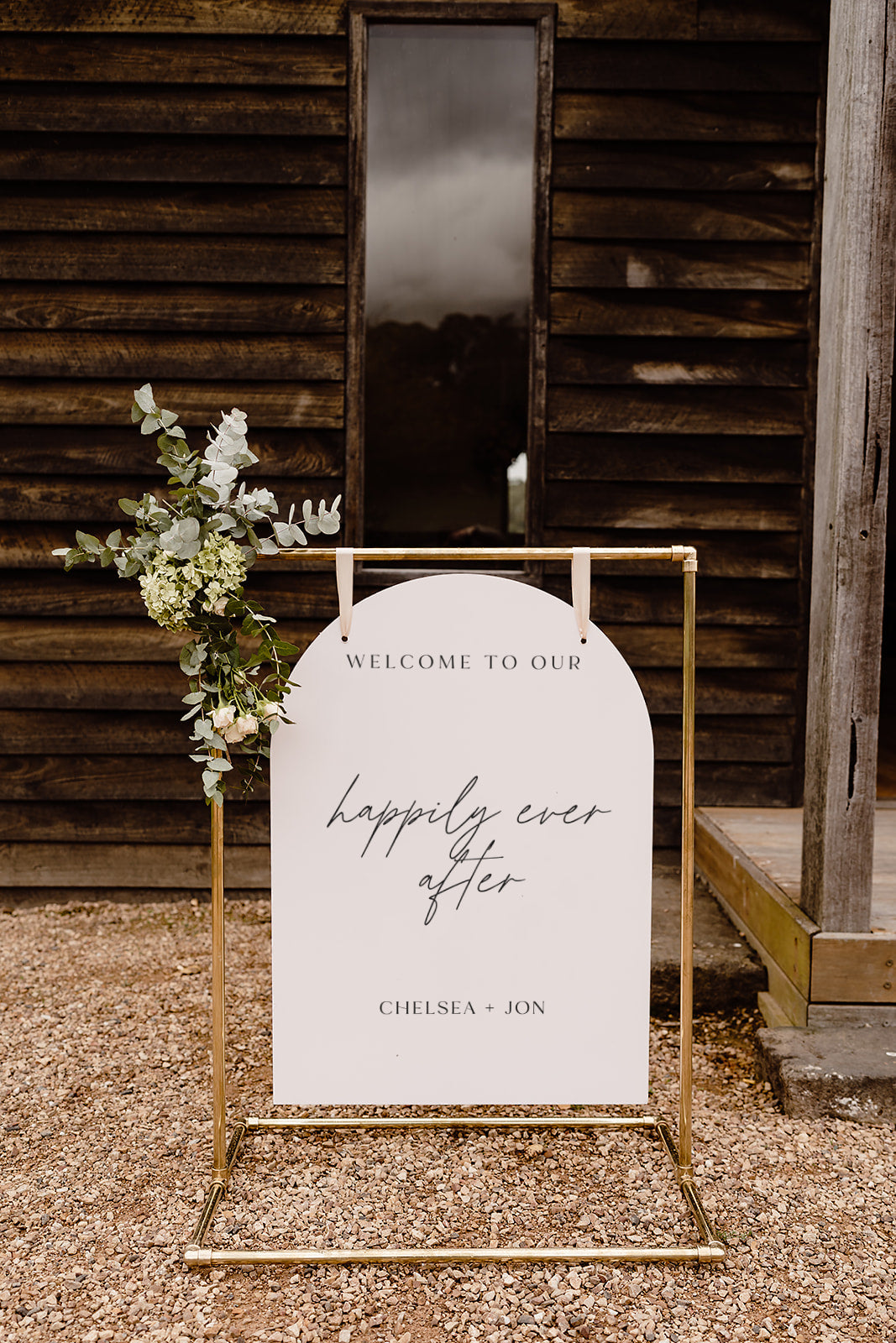 Acrylic Welcome Sign