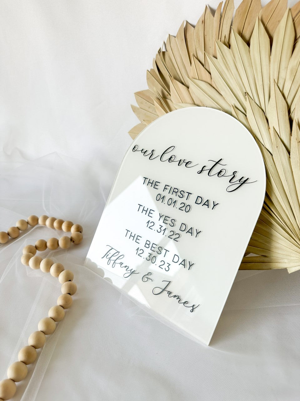 Our Love Story Sign