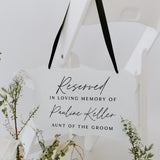 Reserved In Loving Memory | THE KENNY