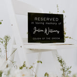 Reserved In Loving Memory | THE ELLE