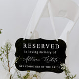 Reserved In Loving Memory | THE ARI