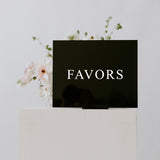 Favors Sign | THE TAYLOR