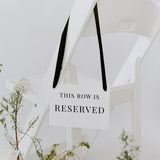 Reserved Row | THE REMI