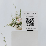 Business QR Code Sign