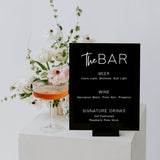 Bar Menu | THE ELLE