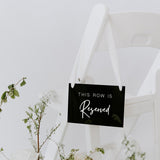 Reserved Row | THE ELLE