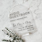 Acrylic Audio Guestbook Sign