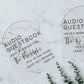 Acrylic Audio Guestbook Sign