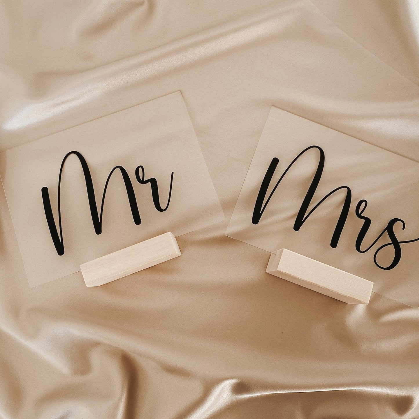 Mr & Mrs Head Table Set